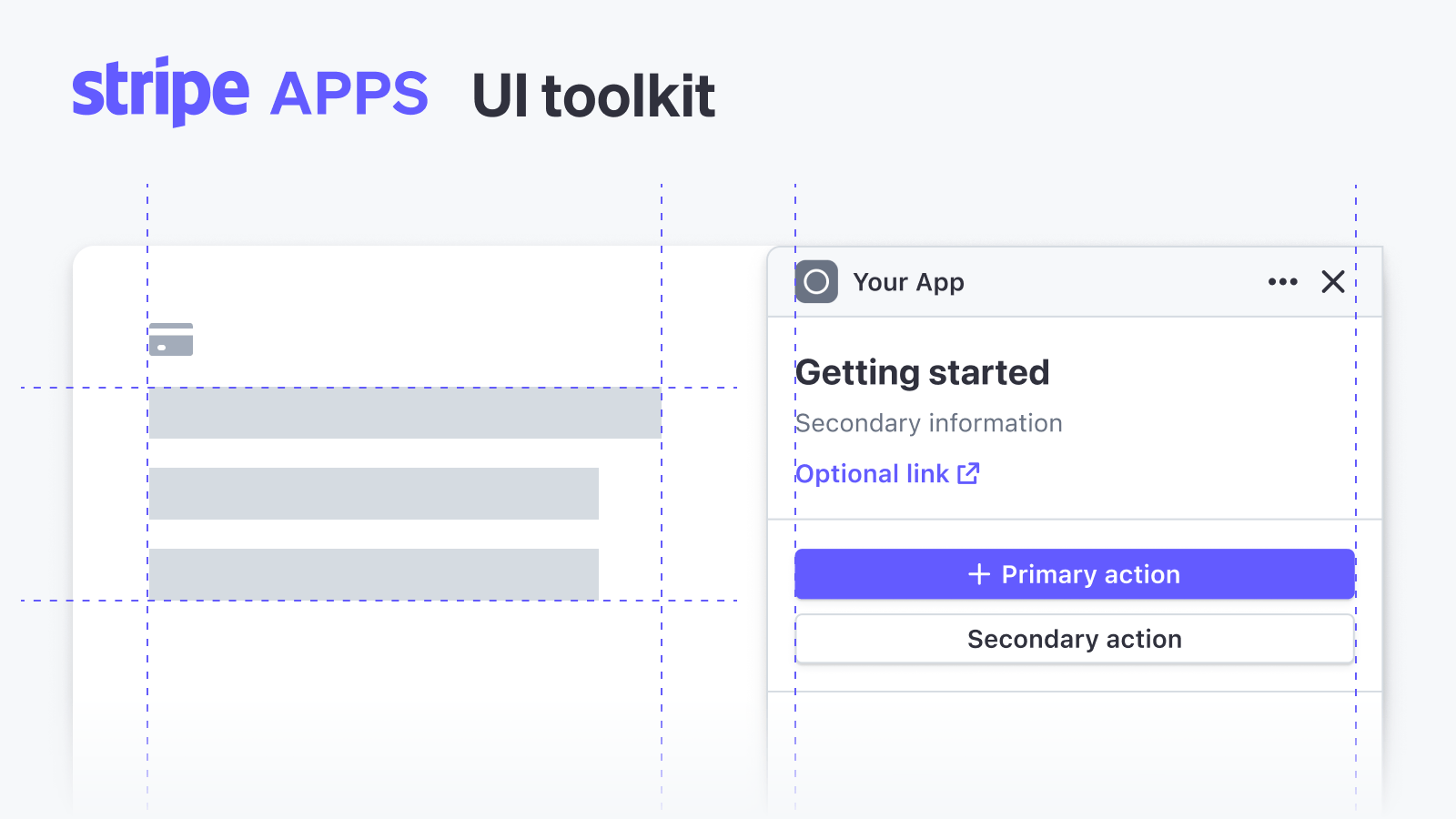 Kit d'outils de conception UI Stripe axé sur la simplicité