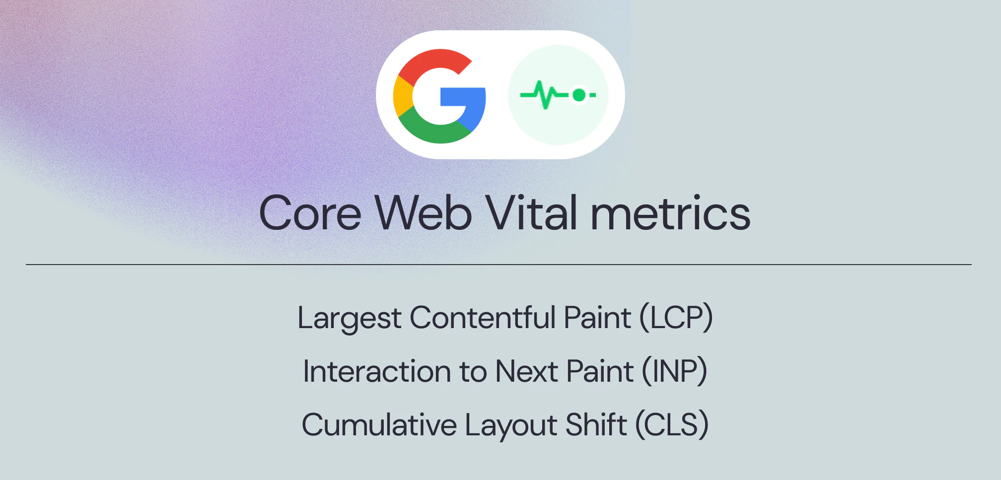 Google PageSpeed Insights et Core Web Vitals