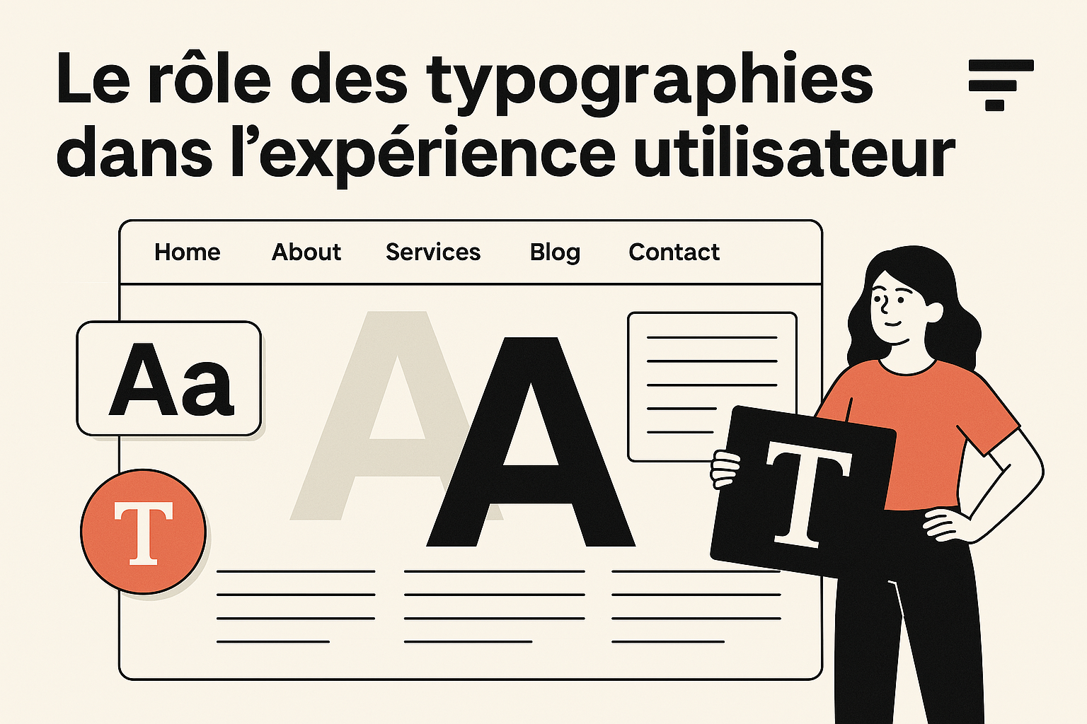 Le rôle des typographies dans l’expérience utilisateur